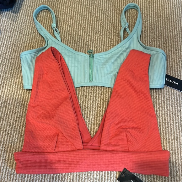 Tavik Other - 2 NWT TAVIK swim tops size large